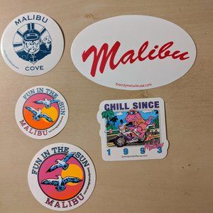 Brandy Melville Malibu Stickers